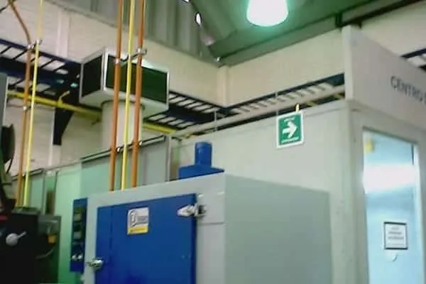Sistema de humidificación de una cabina de pintura
