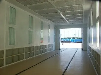 Cabina de pintura presurizada fabricada por Finsa