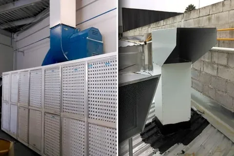 Cámara de extracción para pintura