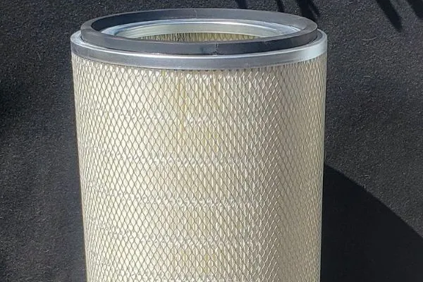 Filtro cilíndrico de cartucho para cabina de pintura en polvo